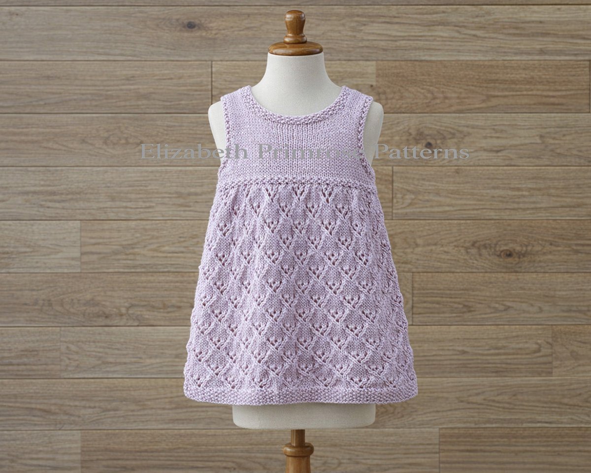 EPPatterns's tweet photo. The Lacy Triangles Pinafore Dress Knitting Pattern is sized from birth to 7 years and knitted in DK wool. A sweet layer for every season. Link to the pattern in first post
#KnittingPattern #ChildrensKnitwear #PinaforeDress #LaceKnitting #DKKnitting #ElizabethPrimrosePatterns https://t.co/hrsTyDhHmr
