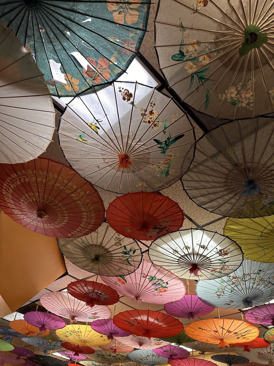 petalesblancs's tweet photo. beautiful japanese umbrella rooftop restaurant ☂️ https://t.co/BCPc766nd6