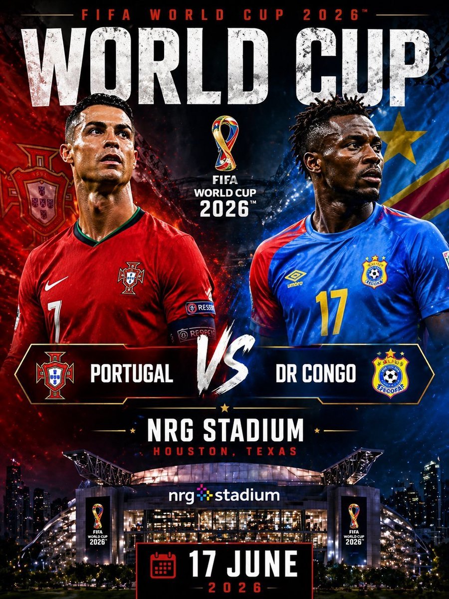TeamCRonaldo's tweet photo. 🚨 Only 2 weeks left until Portugal’s opening World Cup game vs DR Congo! https://t.co/XyDl812i7q