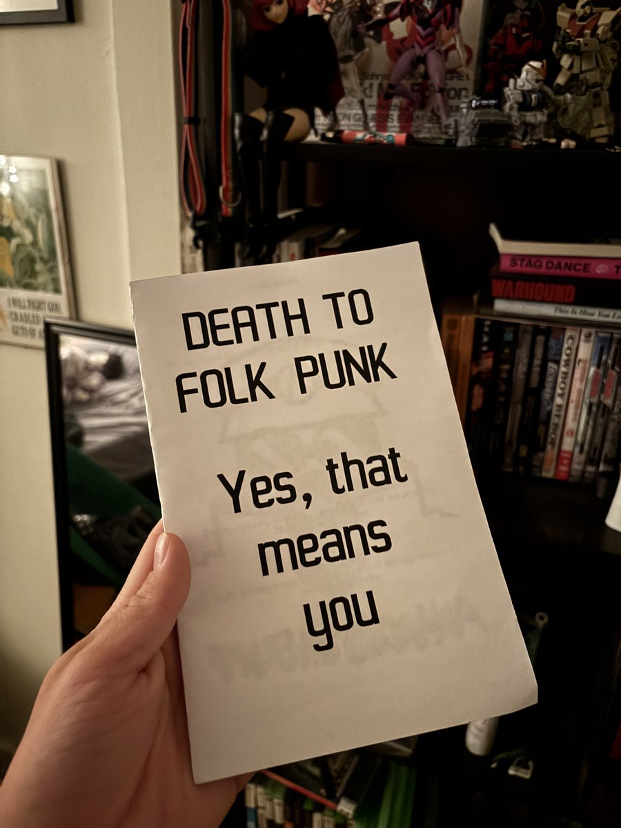 combatdollwatch's tweet photo. got this zine from a kid tabling outside the venue at a Rent Strike show. saw him 20 minutes later dripping wet, asked him what happened, and he went “someone yelled at me over that zine and poured their pepsi bottle out on me” 

anyways i finally read it and they were right https://t.co/MmN4mApbuk