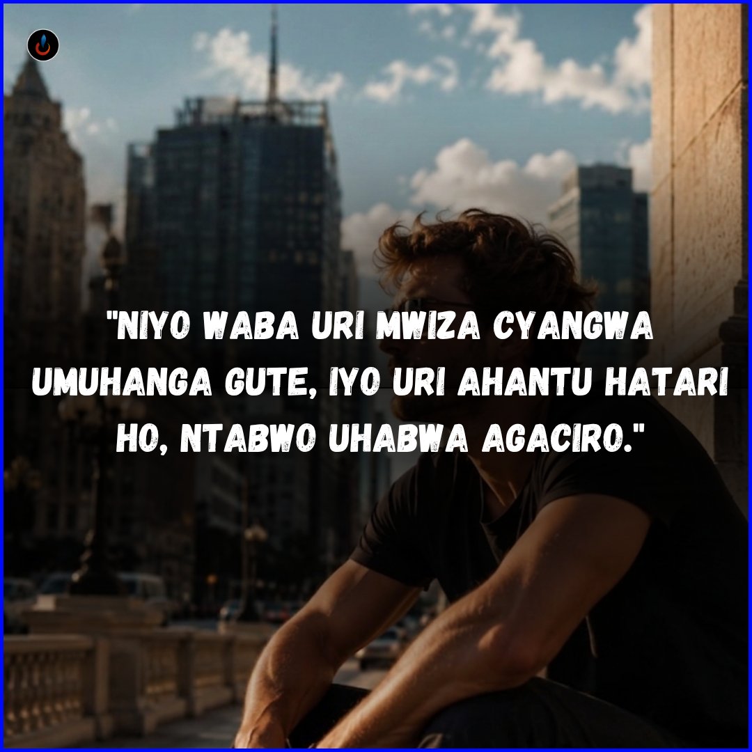 RedBlueJD's tweet photo. "Utsinda gusa iyo ibitekerezo byawe bikomeye kurusha amarangamutima yawe." https://t.co/PviPSdMul7