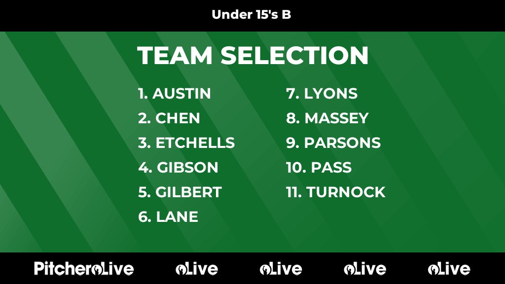 AudleyCC's tweet photo. Today's Under 15's B team selection #Pitchero
https://t.co/8M06AjuxSV https://t.co/wIb4HF2GIa
