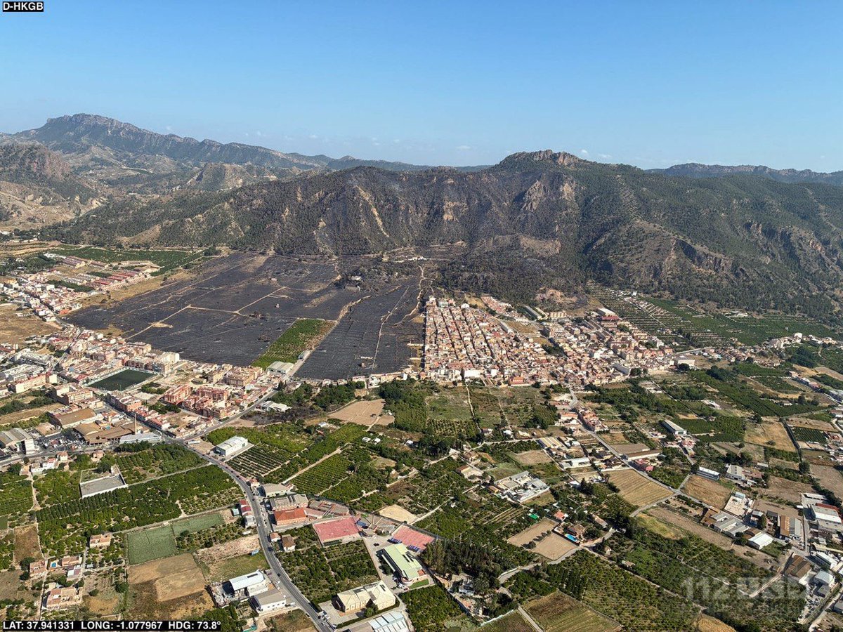 LopezMirasF's tweet photo. El incendio de Los Garres ya está estabilizado. 

Reitero el agradecimiento a todos los efectivos que han participado en las labores de extinción.

Se mantiene un dispositivo de 150 efectivos para asegurar el perímetro y sofocar los posibles conatos. https://t.co/PX7zcwIlnD