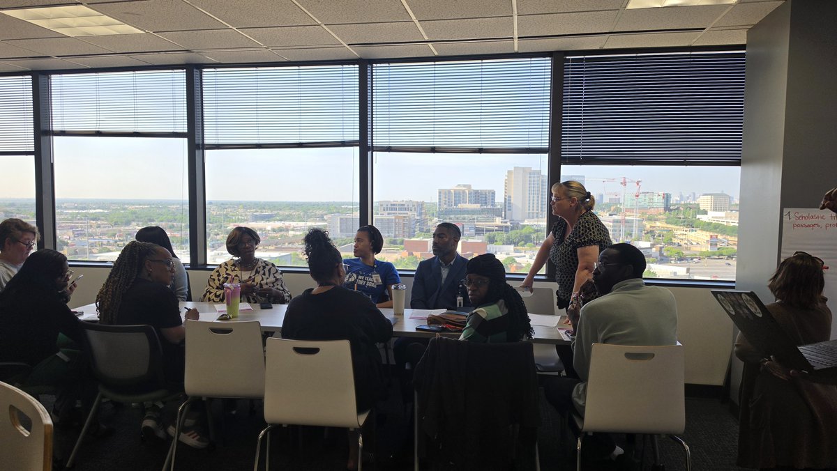 DISDOSI's tweet photo. This week, our Acceleration Specialists came together for a series of focus group sessions to reflect, collaborate, and share strategies that support literacy growth and student achievement across Dallas ISD. https://t.co/HySeUAC1Xs