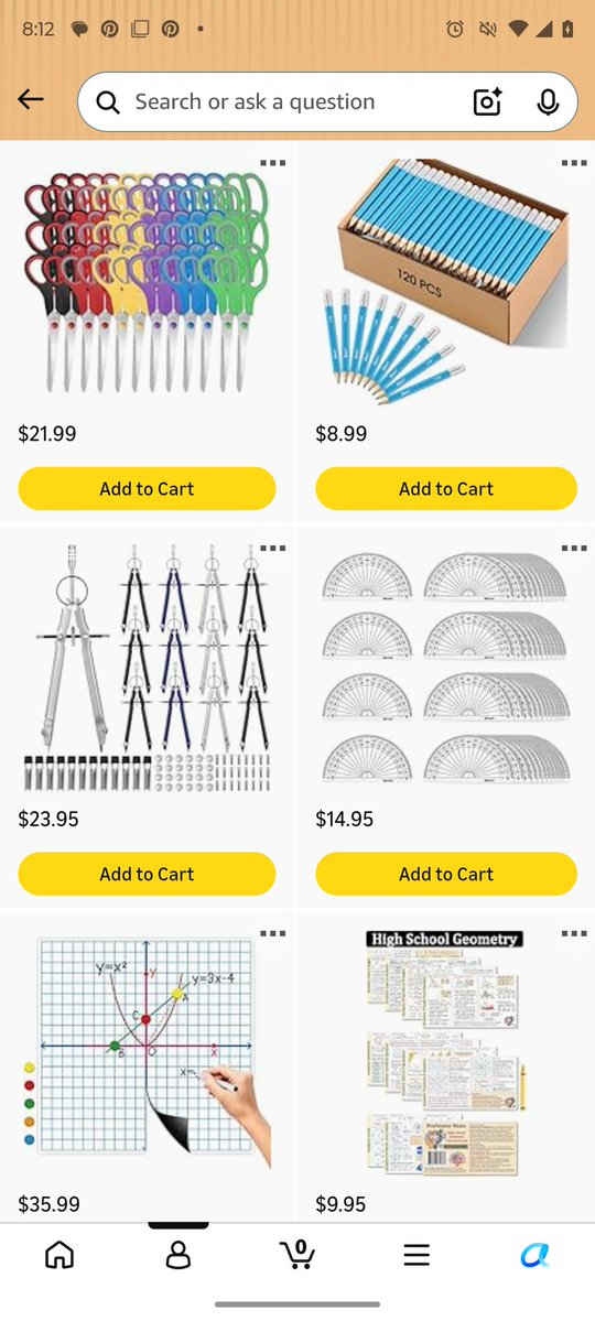 eroth33's tweet photo. @teachmrshold I am going to a new school next year. From just 8th to 8th AND 10th at a brand new 7-12 building. I am starting over with a lot of supplies as they were school purchases. #clearthelists #math https://t.co/5NzHy7f1Af https://t.co/Rxw9ooVa4u