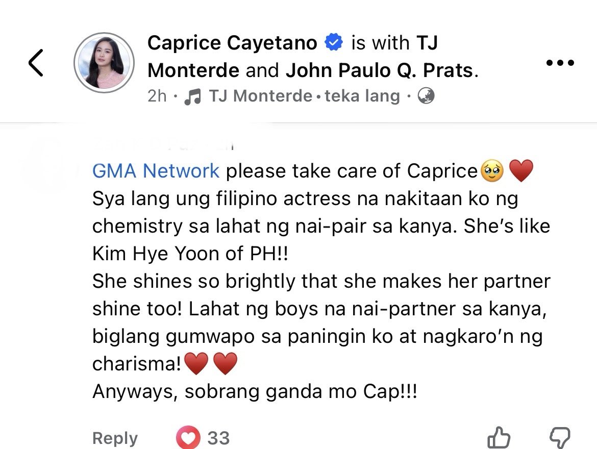 _yunnbi's tweet photo. “She shines so brightly that she makes her partner shine too” 🥹

— that’s her thing!! chemistry princess 🙂‍↔️🙂‍↔️

TEKA LANG MV OUT NOW
#TjMonterdeXCapriceCayetano https://t.co/wE4sMrQuSN