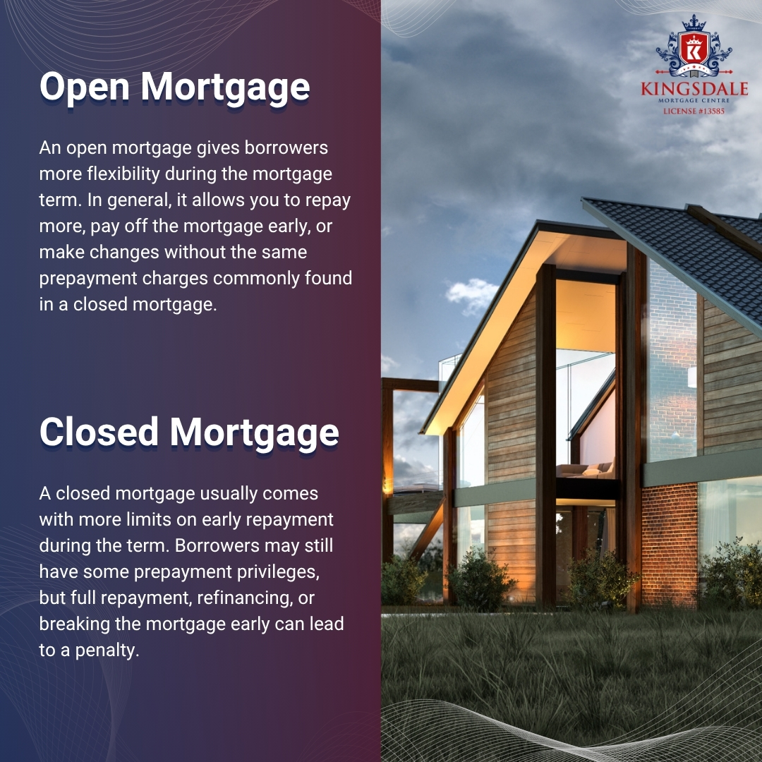 Kingsdalecentre's tweet photo. 🏡 Open or closed mortgage? The difference is about more than just rate.

📧 info@kingsdalemortgage.com
📞 (905) 886-8210

#OpenMortgage #ClosedMortgage #MortgageEducation #MortgagePlanning #MortgageTips #HomeFinancing #BorrowerEducation #MortgageGuide #KingsdaleMortgageCentre https://t.co/4Gud9gjZpa