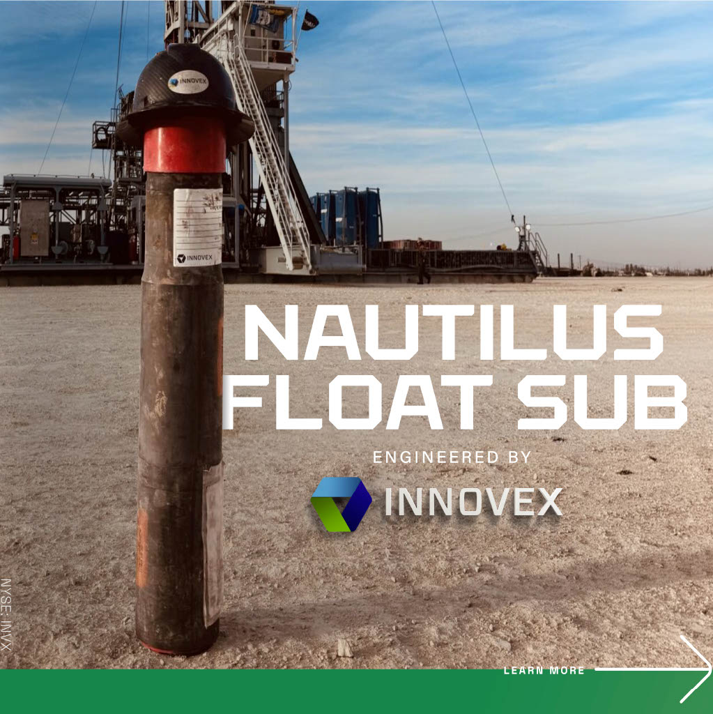 invx_inc's tweet photo. Introducing the Nautilus Float Sub. ​Engineered by Innovex, it combines the industry’s smallest OD with the highest available torque rating, delivering a smarter solution for casing and cementing operations.​ Easier casing runs, greater strength under load, and built for today’s complex wellbores, Nautilus redefines float subs.

Learn more at https://t.co/B1X13crJ9P.

#Innovex #NoBarriers #FloatSub #OilAndGas #WellCompletion