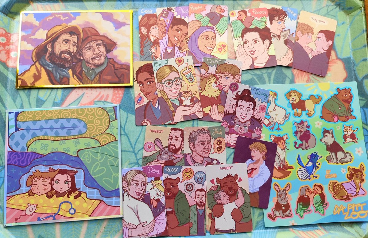 910cts's tweet photo. Sorry I'm still a bit shit a taking merch pics lol 😭 here's all my prints and photocards 😽💖 all for grabs btw: ☀️ https://t.co/al2YGrn6It ☀️ https://t.co/u4wwFrZsFa