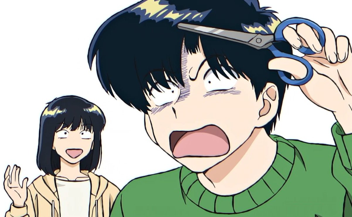 goboee's tweet photo. IT'S THE HAIRCUT CHAPTER OMG https://t.co/CrvP47G51R