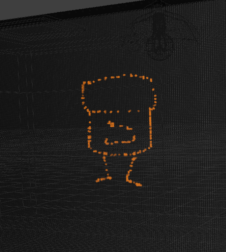 Sibottle's tweet photo. soo.... i wanted to experiment with displacement but ended up not going through with it. i couldn't undo the subdivision so now i'm left with this wall of doom https://t.co/ZPNBIyiG2S