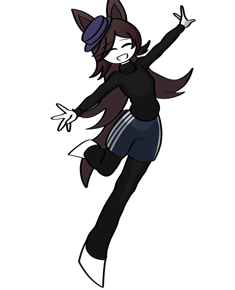 AssassinRacer's tweet photo. I-It's always fun to try out new fits! T-This one is realy comfy for doing excercise!

// Art by @GamblersWinBig GRAAAAAAAH EMYU YOU ARE SO TALENTED!!! https://t.co/MBk7jlnbOE