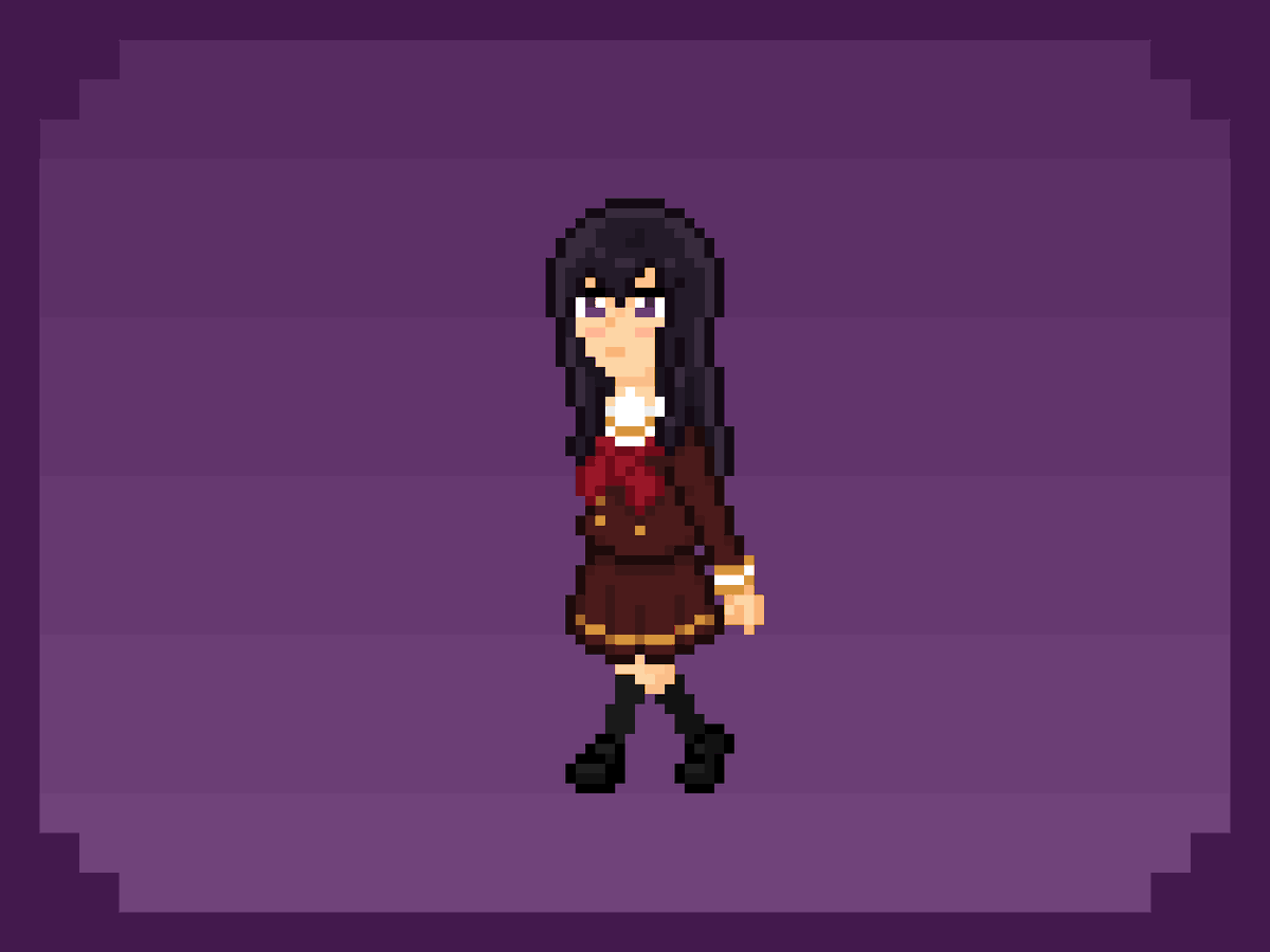 UnPocoWoko's tweet photo. Reina
#響けユーフォニアム 
#anime_eupho 
#pixelart https://t.co/w2siwKwseY