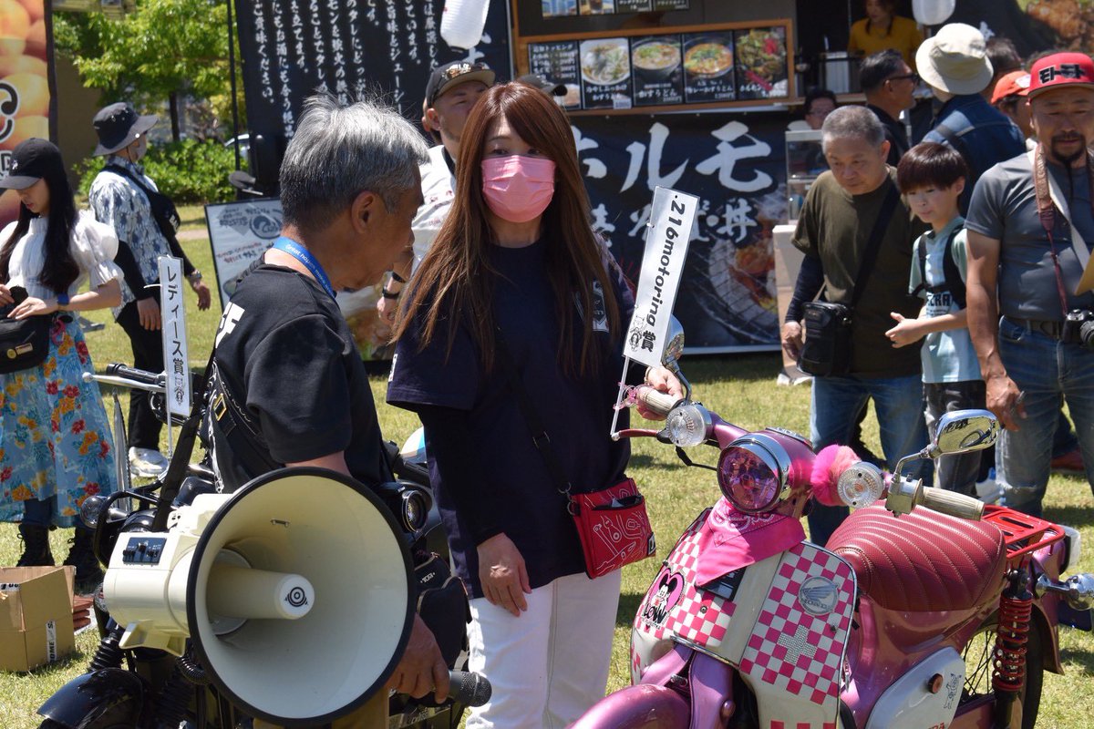 naracub2015's tweet photo. 🌸奈良カブミーティング運営からお知らせです🌸

奈良カブミーティングvol.20の写真を載せていきます😊👍
(カメラ撮影　@kokoro_ueo  Special thanks)

#世界最大規模のカブフェス
#日本一のカブミーティング
カブの聖地
#奈良カブミーティング
#カブの駅 https://t.co/zAdfBnUGEc