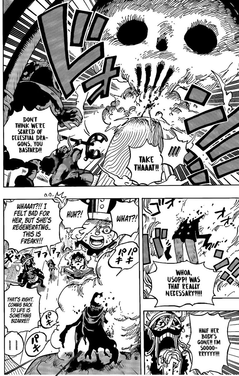 Sunlightdemon's tweet photo. @Bieelucass10 @Drey_xs87 @sanjizinhu Ap, dura e velocidade atual do usopp acompanha personagens como ulti, page one, gunko, etc mesmo que por baixo

Qualquer um desses são "infinitamente" superiores a esses vilões durante o pre timeskip

Vcs tem que entender que o fraco no pós timeskip é forte no pré https://t.co/CkSxQV3F0W