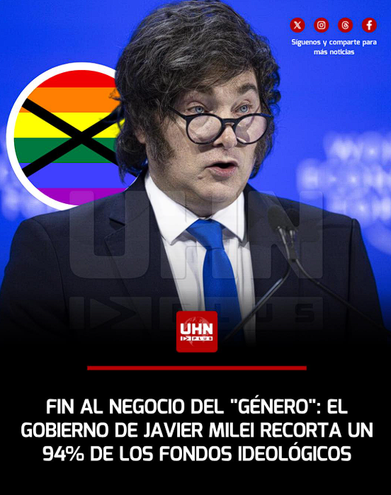 MaritoMilenio3's tweet photo. La gestión del Presidente Milei redujo en un 94,8% el gasto destinado a los programas de la denominada "perspectiva de género" entre los años 2023 y 2025, eliminando las cajas estatales y burocracias ineficientes promovidas por la izquierda.

¡Lo aplaudo de pie, presidente! https://t.co/a6ZvSFKPDo