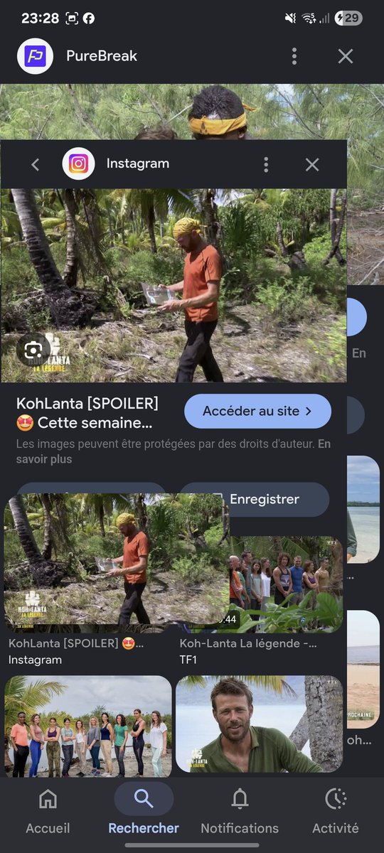 RBodier's tweet photo. @Nohamux La saison avec phil  et un bandeau jaune avec une carte orientation https://t.co/FoJLhojsdB