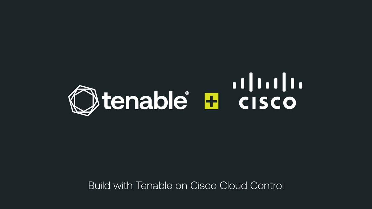 TenableSecurity's tweet photo. Tenable One Exposure Management Platform is now integrated with Cisco!

We’ve connected to Cisco Cloud Control to bring our exposure intelligence directly into Cisco AI Canvas. Your teams and AI agents can now troubleshoot and resolve issues faster, all in one workspace. https://t.co/gnAtrqRbmZ 

#CiscoLive