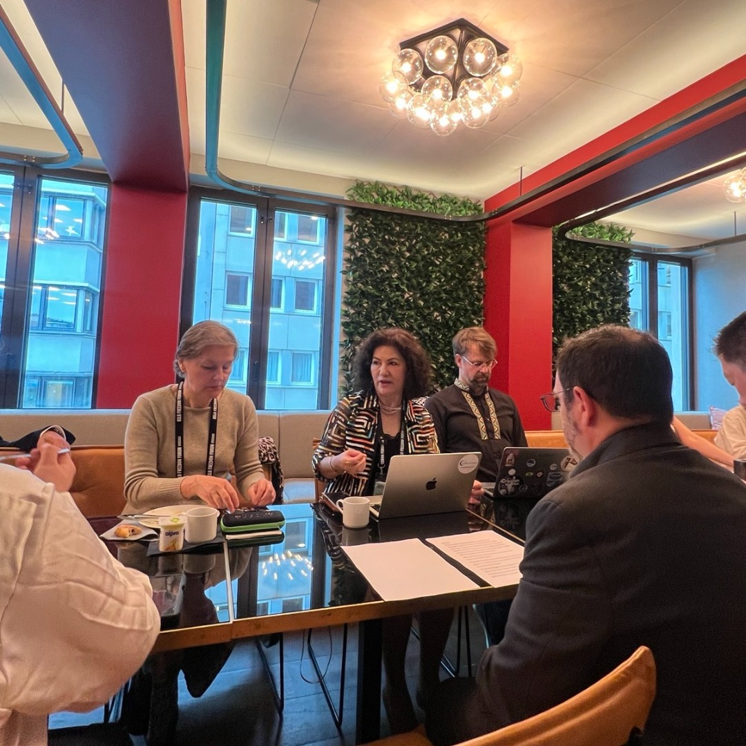 CUyghurs's tweet photo. During the 2026 Oslo Freedom Forum, Campaign for Uyghurs hosted a roundtable discussion titled “Exposing China’s Crimes: Modern Slavery & Ethnic Unity.” The moderated conversation, supported by the Taiwan Foundation for Democracy, brought together scholars, media representatives, and advocates, including CFU Executive Director @RushanAbbas, @Drlobsangsangay, Senior Visiting Fellow at the East Asian Legal Studies Program at Harvard Law School, Professor Dr. Rune Steenberg of the Department of Cross-Cultural and Regional Studies at the University of Copenhagen, @hagadax, Coordinator for @UyghurJustice, and Mehliya Cetinkaya, Communication Assistant at Campaign for Uyghurs. 

The discussion examined the evolving nature of state-imposed forced labor and its connections to authoritarian governance, alongside the role of legal frameworks such as the Ethnic Unity Law in advancing these oppressive policies, including forced marriages and demographic engineering affecting Uyghurs, Tibetans, and other ethnic groups.

The roundtable further explored how forced labor systems intersect with broader mechanisms of coercion and control, and identified ways governments, parliamentarians, civil society organizations, researchers, and industry stakeholders can strengthen coordination and develop actionable responses. 

CFU extends its gratitude to all speakers and participants for their thoughtful engagement, insights, and contributions to this important conversation.