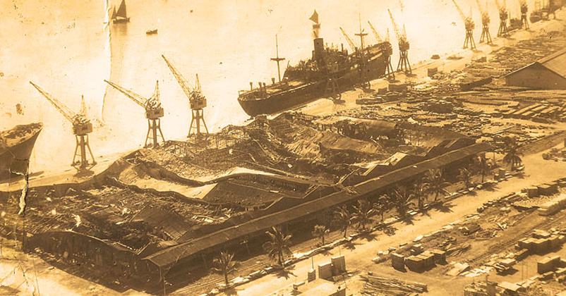 NemoKat2's tweet photo. @Mohsin_o2 Karachi port in 1971. https://t.co/YWTC4G5It1