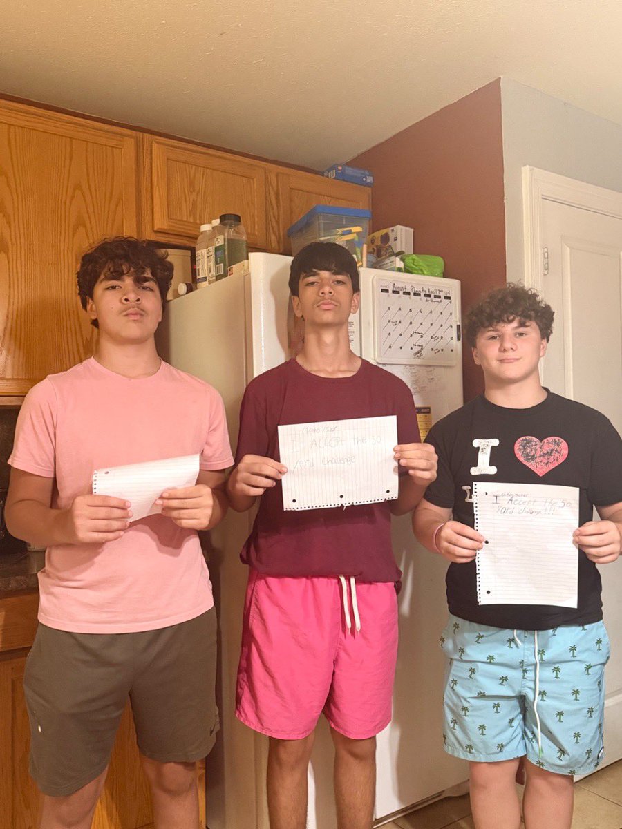 iamrodneysmith's tweet photo. Family, help me give a BIG welcome to Michael , Luke &amp; Nathan of Folsom, Louisiana .These 3 amazing young leaders have stepped up to take on the 50 Yard Challenge, committing to mow 50 FREE lawns for the elderly, disabled, single parents, and veterans in their community. https://t.co/oo7igPUUOq