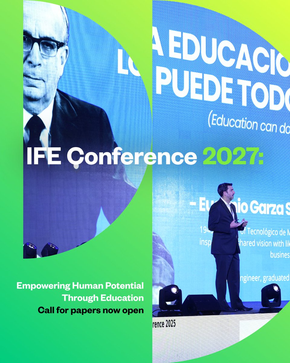EdInnovationIFE's tweet photo. Impact the future of education through your research.
This year's 5 thematic lines: https://t.co/TC9a9YR3X4