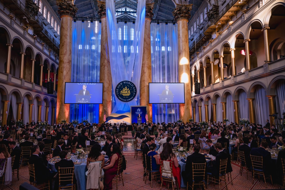 AmerCompass's tweet photo. Last night, American Compass hosted our second annual New World Gala. The event celebrated the progress we have all made in reshaping the landscape of American politics and public policy and to fortify ourselves for the challenges still ahead. https://t.co/MAixIZGG48