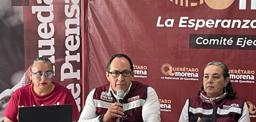 PoderCiudadanoo's tweet photo. #EnBocaDeTodos: 🔴🗳️ Morena acelera rumbo a 2027: en noviembre quedarán definidos sus candidatos para la gubernatura y diputaciones en Querétaro 🗳️⚖️
⤵
https://t.co/JgKh2VEdU0
📲 Únete a nuestro canal 👉
https://t.co/HthzyiAUwQ
📌 ¿Tienes una denuncia? Escríbenos al 4461444405 https://t.co/7fApPII1u0