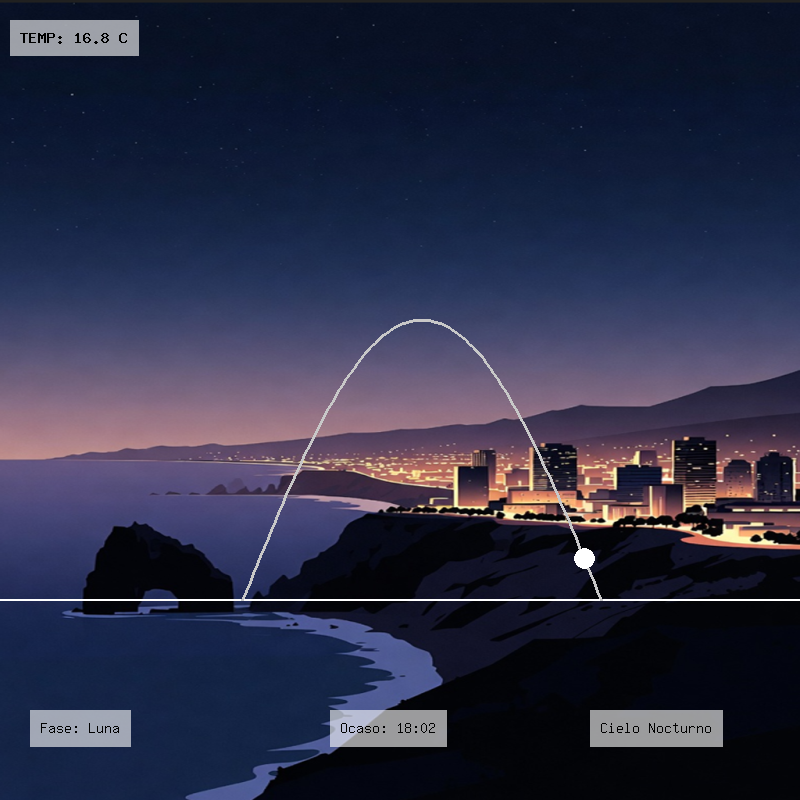 AntofWeatherBot's tweet photo. 🌇 ¡Buenas tardes, Antofagasta!
Temp. actual: 16.8°C
Máxima hoy: 16.5°C
Ocaso a las 18:02.

Luna: Información no disponible.
#Atardecer #Chile #Antofagasta https://t.co/I3gvnFrp07