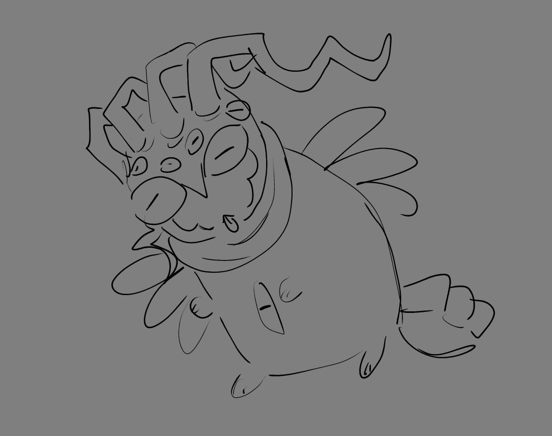 PlatDrawsStuff's tweet photo. Goodmorning https://t.co/wZ7Olk8KSq