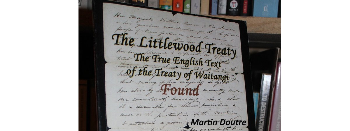 KiwiFrontline's tweet photo. LITTLEWOOD &amp; TREATY - HOW WE ARE BEING TAKEN TO THE CLEANERS - rapid growth of Maori attempts to exert authority over the government and country, and the question of the principles of the TOW omits one major and crucial element - The 'Littlewood Treaty'.>  https://t.co/4kDK8oHgZh https://t.co/QHRzWB2oX9