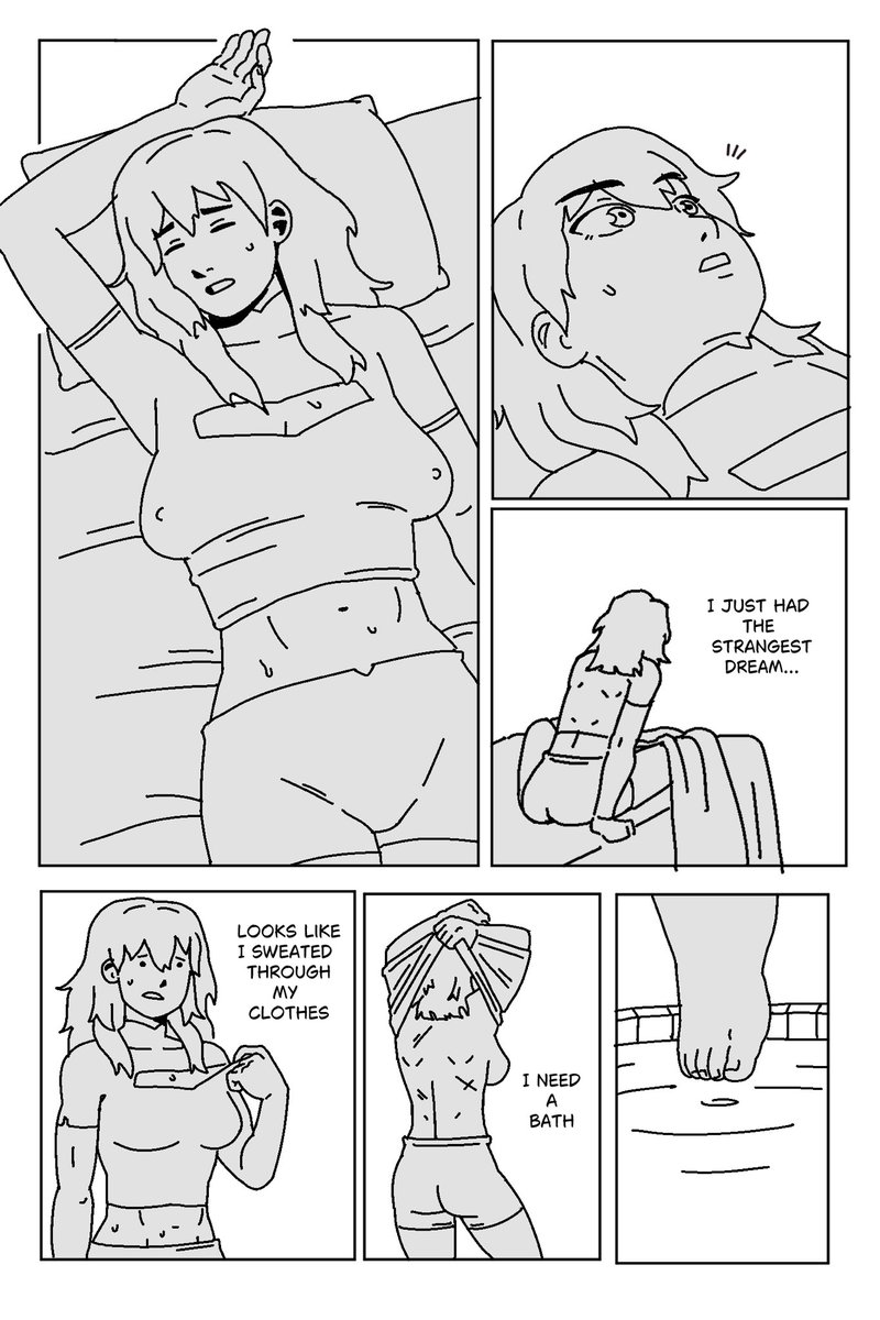 brozoco's tweet photo. posting a wip of the first page of the Byleth comic because I fully intended to color it by now but ended up working on the lineart for the whole thing instead https://t.co/L4QwiTte7W