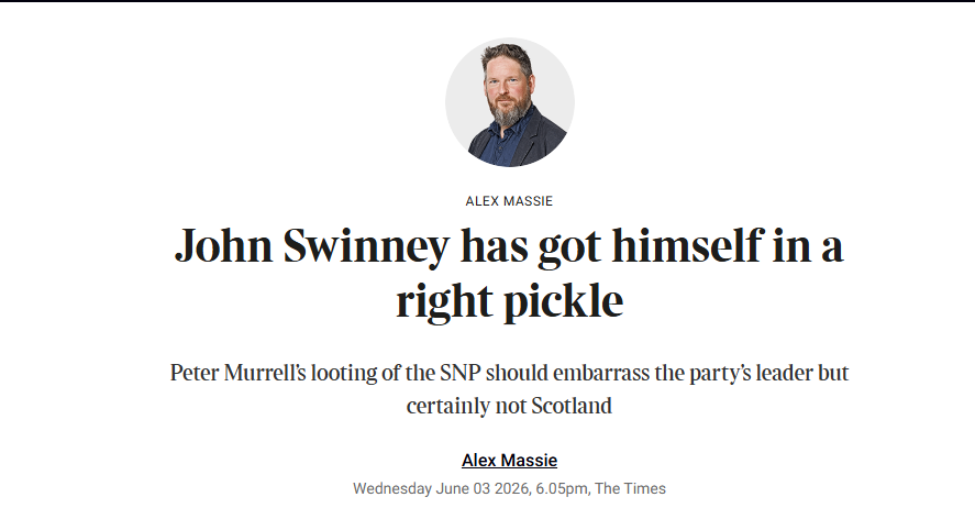 AgentP22's tweet photo. For years, the SNP wrapped itself in the Saltire and acted as if criticism of the party was criticism of Scotland. 

Murrell's conviction has shattered that myth. 

The SNP is not Scotland and it's finally being judged like any other political party.

https://t.co/2vVLRSBJ4L https://t.co/v3IuyRDDeS