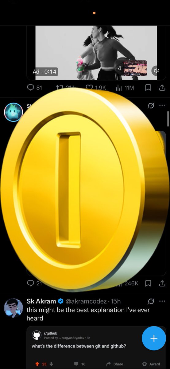 DX8372's tweet photo. Get this damn coin off my screen https://t.co/oYIAoIQDS9