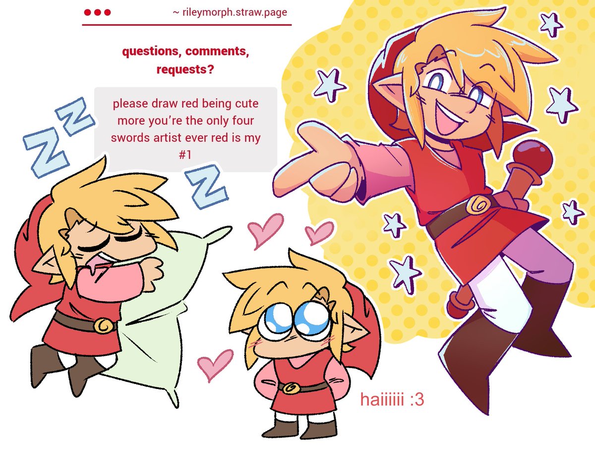 Rileymorph's tweet photo. everybody loves Red Link hahaha <3 https://t.co/jtiJnCYXJD