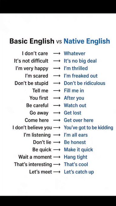 Nobility_99's tweet photo. Basic and Native English - 4 https://t.co/mX1gUjdRRw #studyEnglish https://t.co/QkVMGEZ5eP