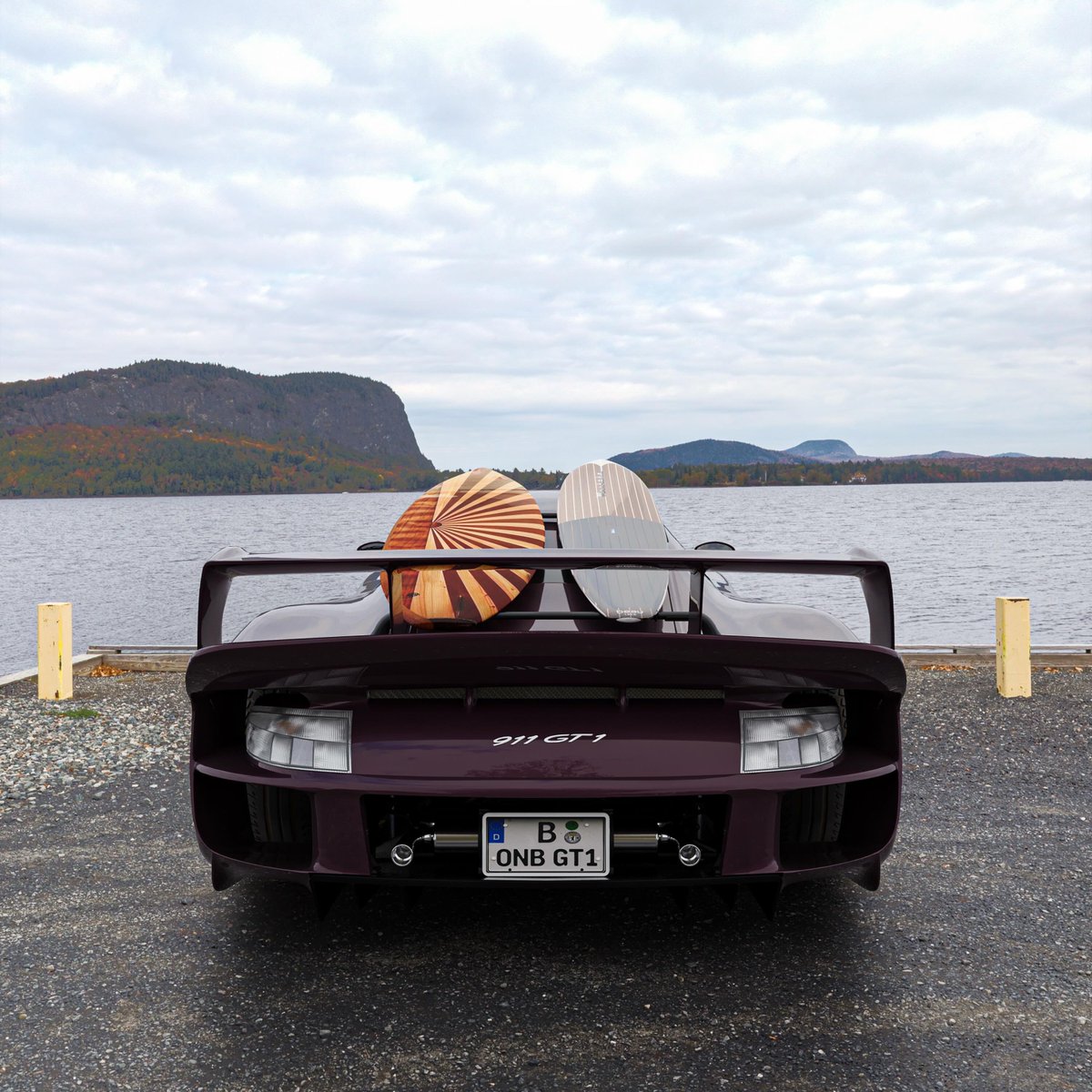 PistolCult's tweet photo. Porsche 911 GT1 Strassenversion 💜 https://t.co/ZjKjjQ3pYE