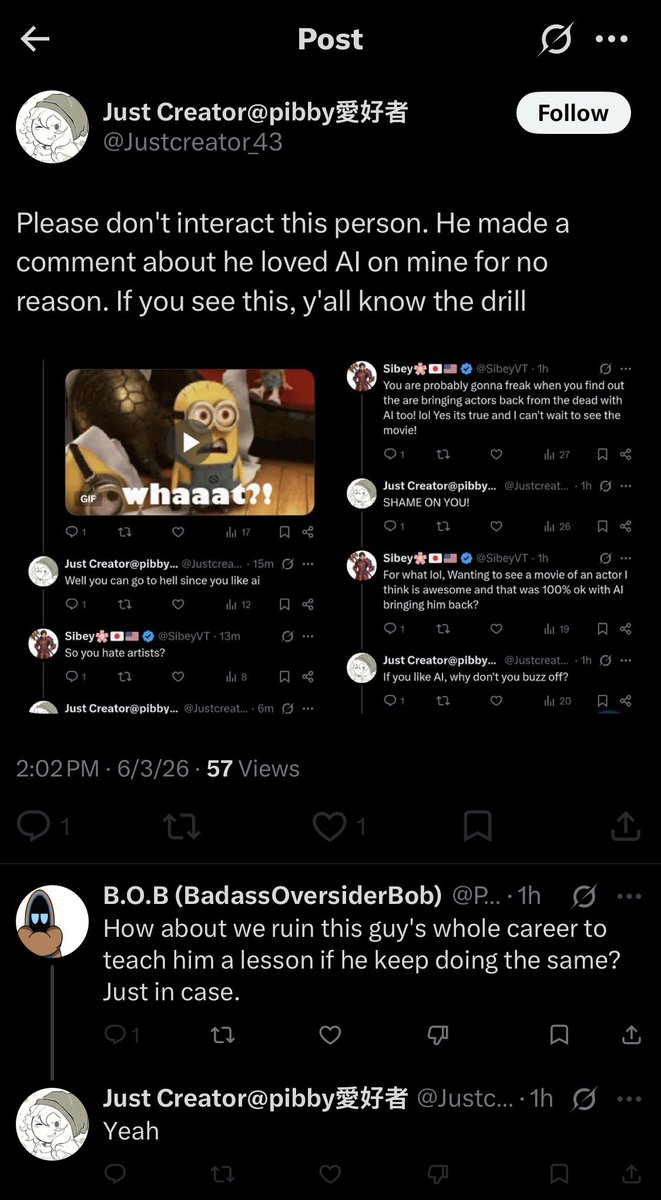 SibeyVT's tweet photo. Well damn there goes my career guys! It was nice knowing yall! https://t.co/C5MfRKlAjX