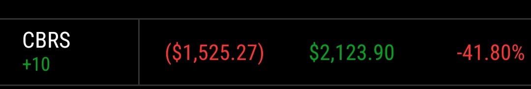 Franny8's tweet photo. @iBladesi Got bagged by it on IPO day/week 
😅

Don't know why i still have 10 shares of it just realized. https://t.co/fp3yoq0d3s
