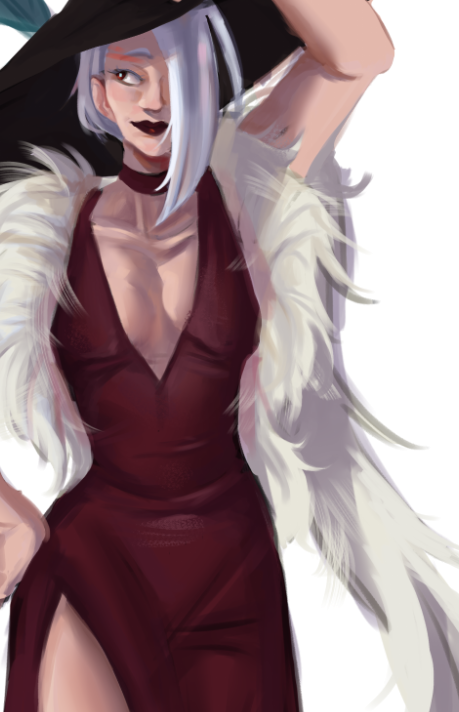 meissuu's tweet photo. ashe #wip 3 https://t.co/iKAi3iPMdO