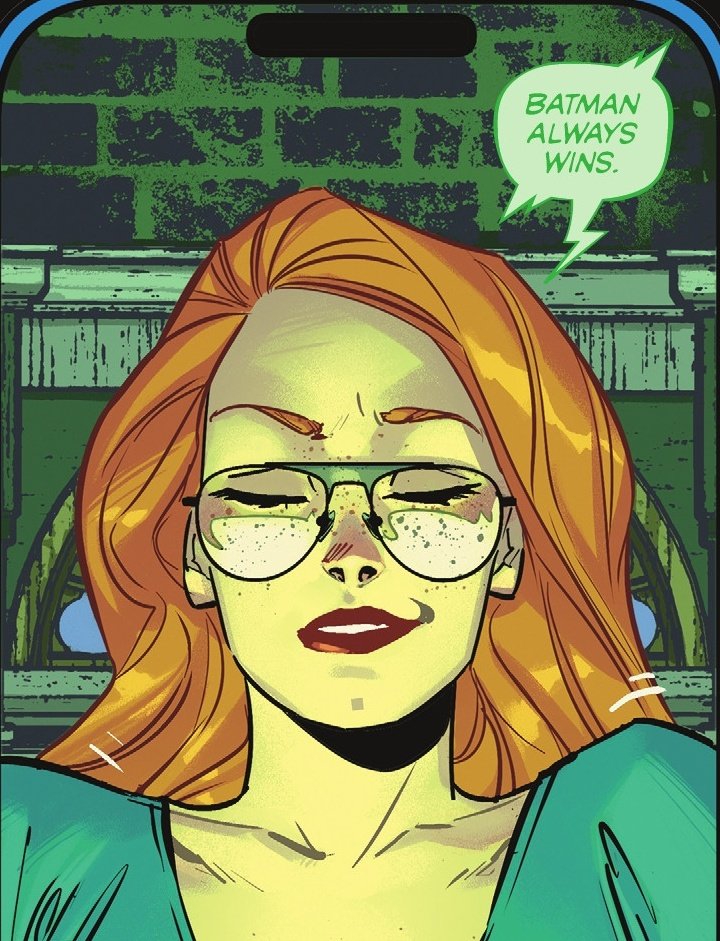 AngelaR_1011's tweet photo. "It's ok. I promise. Trust the plan. Batman always wins. And that means we always win. Always"
Babs is so incredibly cool 🤩 
From Batman #10 https://t.co/gTTLS5qrgq