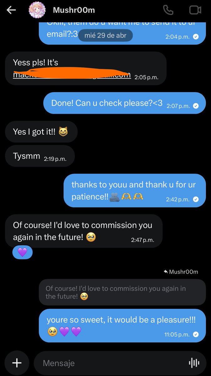 ciricearts's tweet photo. This is disgusting. I made a c0mm to this person in April, and out of curiosity, I checked my PayPal and received this. BE VERY CAREFUL WITH HER. And please if anyone knows what to do in these situations I would appreciate ur help. It’s the first time this has happened to me. https://t.co/FstWVlrEdi