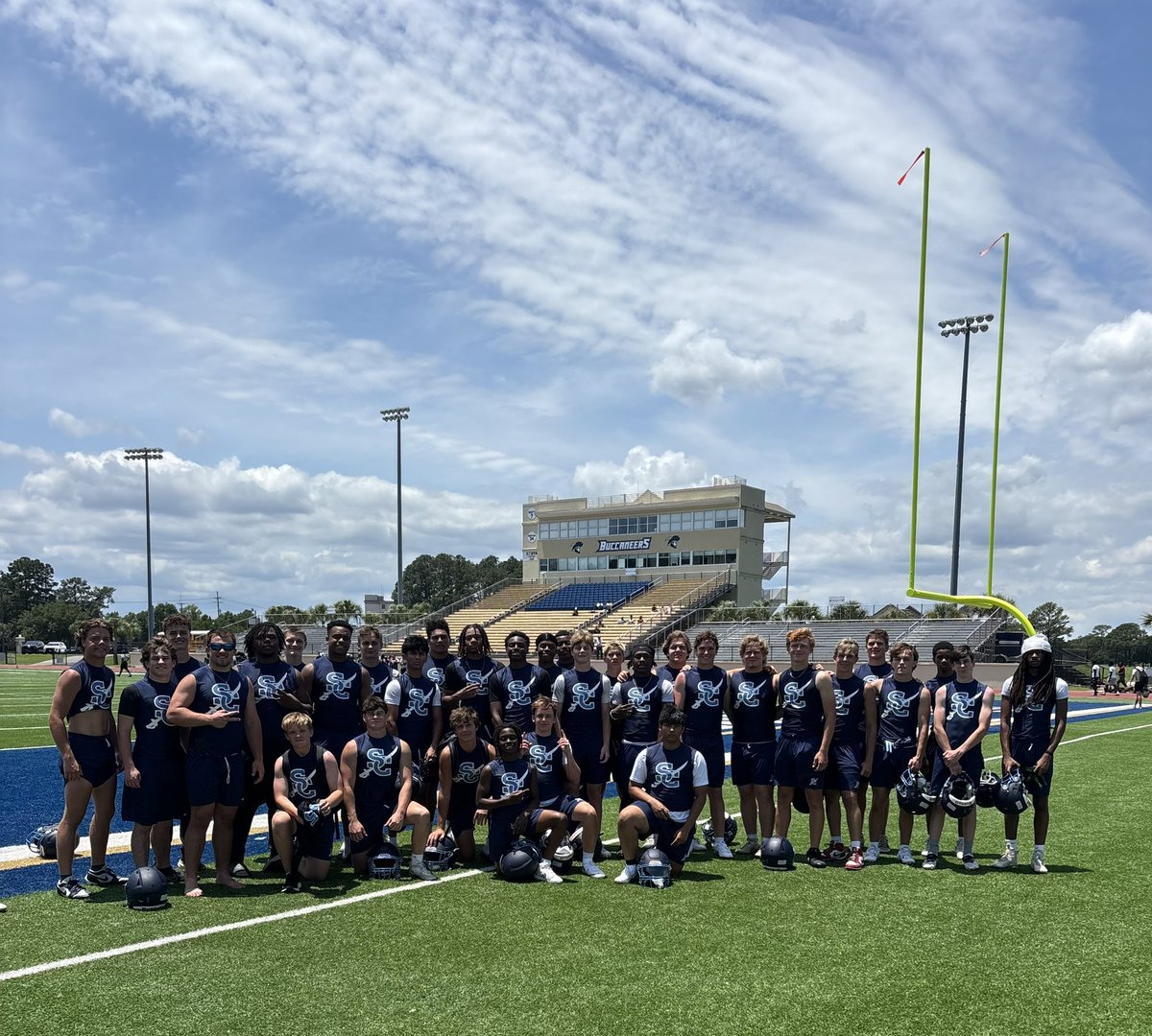MaxBreitQB8's tweet photo. I had a great time competing and getting better with my teammates @CSU_FB at the Charleston Southern 7v7‼️Looking forward to being @ClemsonFB camp on Friday with my teammates and coaches‼️ 
@jonathan_gess 
@amanirichburg88 
@CoachTyColson 
@EthanBeamish 
@PerryOrth10 https://t.co/TVvmw9itbA