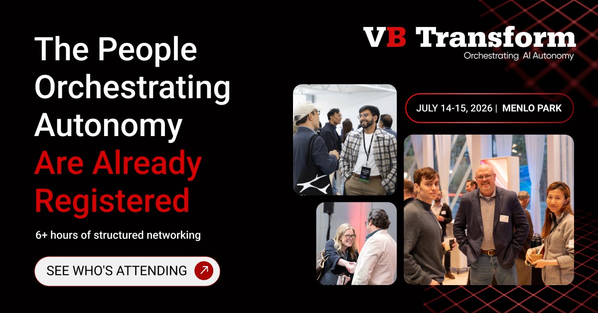 VentureBeat's tweet photo. Most agentic AI architectural decisions look obvious in hindsight. The teams that got it wrong all say the same thing: they wish someone had told them earlier. 

The AI Infrastructure Breakfast at VB Transform is that conversation for real decisions before the day even starts.

📅 July 14–15 | Hotel Nia | Menlo Park → https://t.co/CeP7taxttV