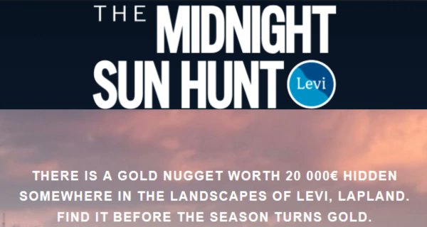 ChATtwits's tweet photo. Chasse au trésor Midnight Sun Hunt https://t.co/xu3VZD2dl4 https://t.co/HWZD2kybQN