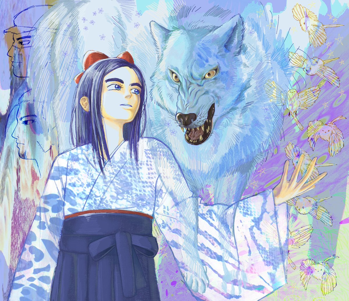 kochoubeasuko_'s tweet photo. Asirpa https://t.co/CW3WnipMTX