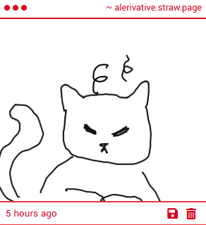 alerivative's tweet photo. hello random cat what do u do even https://t.co/TuE5NojDM9