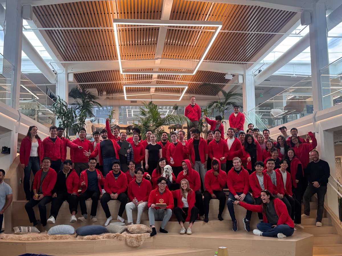 annarmitchell's tweet photo. Ryan @ryanbai1412 is known for his iconic red hoodie, so for his birthday, everyone at @cognition got their own. https://t.co/J6JdlOuIUb