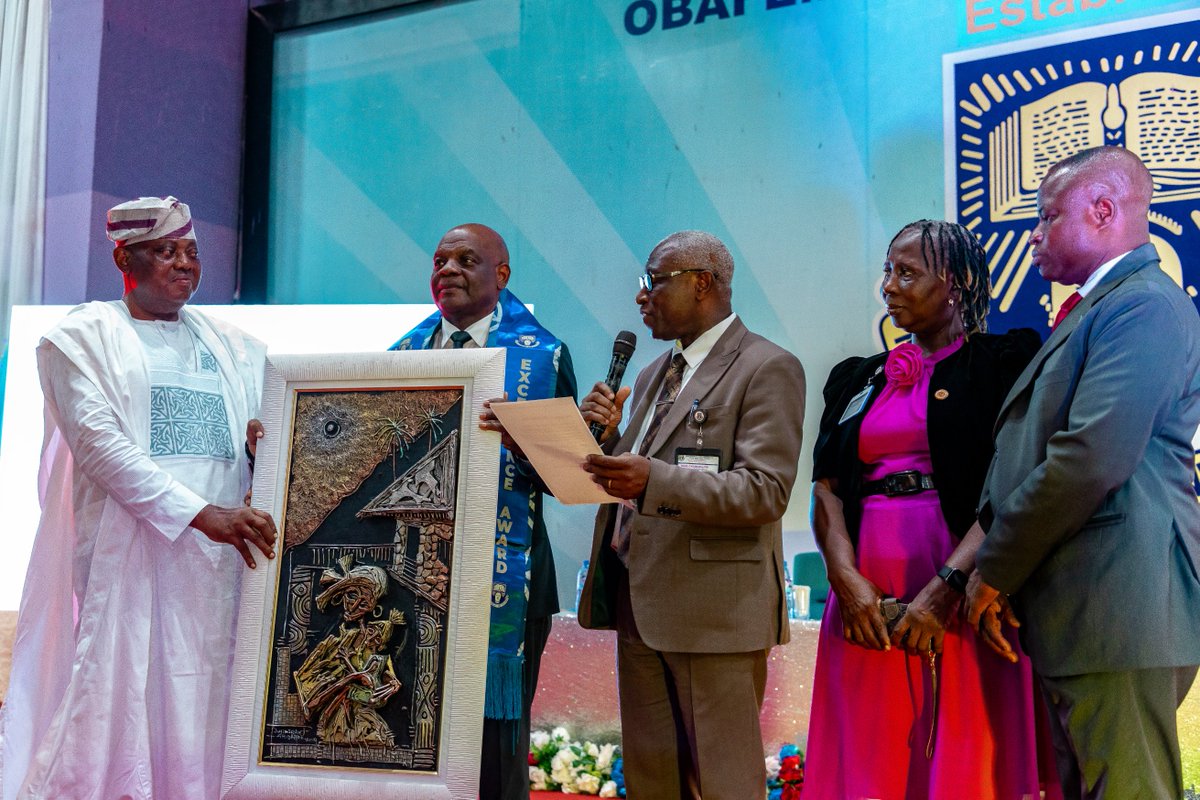 OAUniversity's tweet photo. Full lecture on OAU's Official YouTube Channel:
https://t.co/QkucIubp5c

#OAUat65 
#GreatIfe65
#LegacyOfExcellence 
#FutureOfImpact
#TETFund https://t.co/iTbVwy33kJ