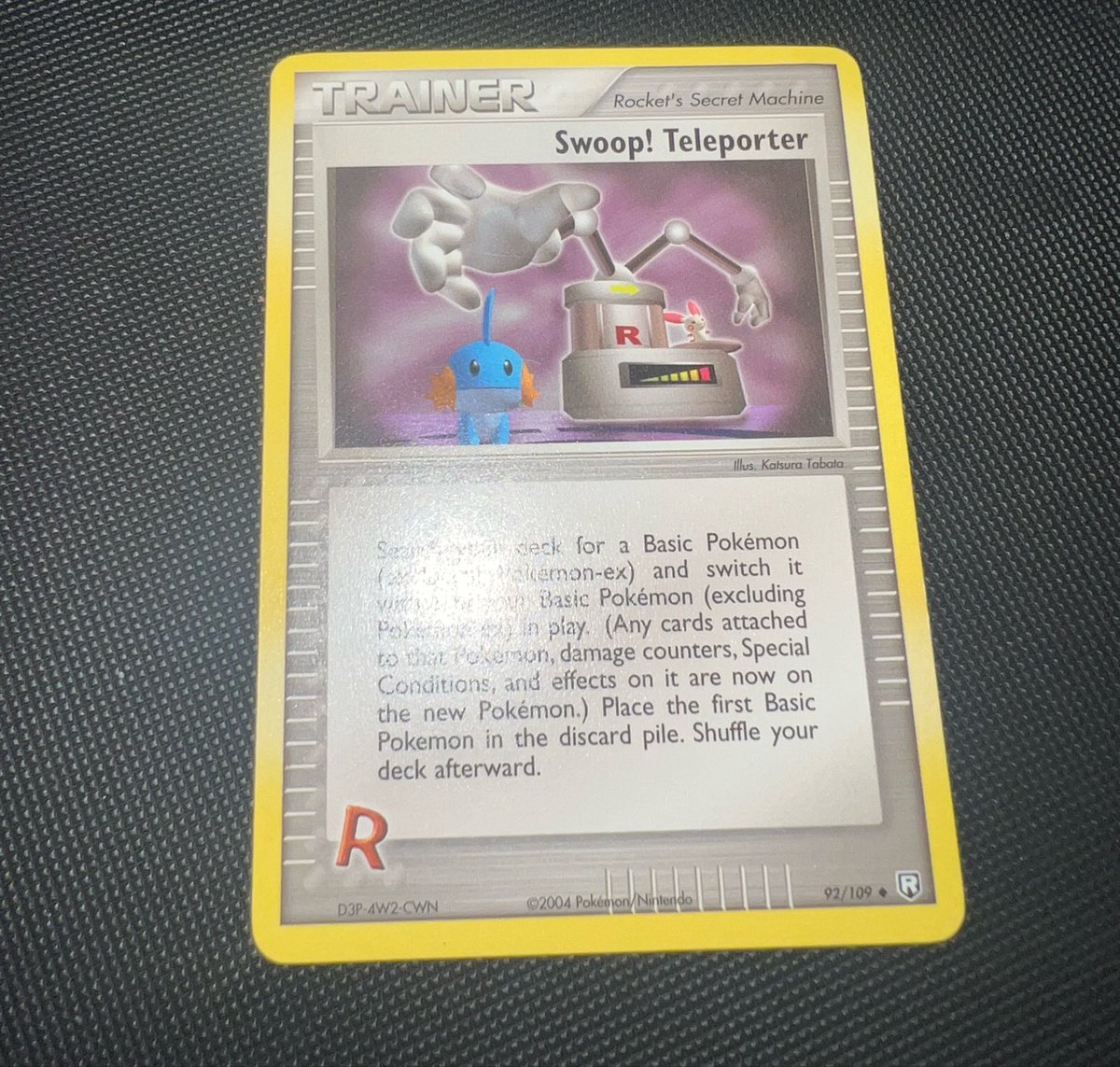 ShnyNckCollects's tweet photo. This card has a goofy vibe for whatever reason &amp; I love it. Team Rocket Returns is so nostalgic #pokemon #pokemontcg https://t.co/Gt7eqLzFnT